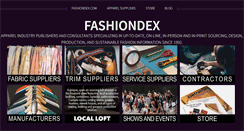 Desktop Screenshot of fashiondex.com